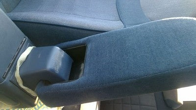 1995 Ford Explorer Center Console Lid Only Oem Arm Rest Fold Down Blue