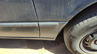 97-99 Toyota Camry Passenger Right Moulding From Fender Oem Trim Strip Blue 8L3