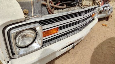 1974-1978 Dodge Van B200 Front Grille Assembly Oem Chrome With Lights 03734002