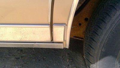 1985 Olds 88 Driver Left Rear Moulding On Quarter Panel Oem Chrome