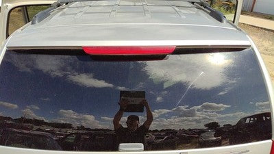 2008-2014 Chevy Tahoe Rear Spoiler Back Wing Oem Silver U726s 25794624