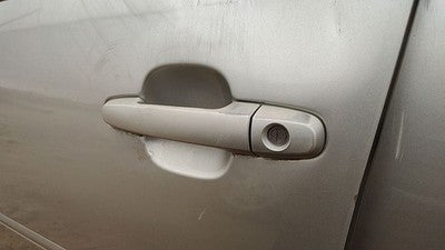 02-06 Toyota Camry Driver Left Front Outside Door Handle 1C8 Lunar Mist Metallic