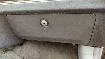 1981 Chevy Malibu Glove Box Assembly Complete Door With Latch Oem Tan 4 Door