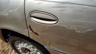 1997-05 Park Ave Ultra Passenger Right Rear Outside Door Handle Oem Back Silver
