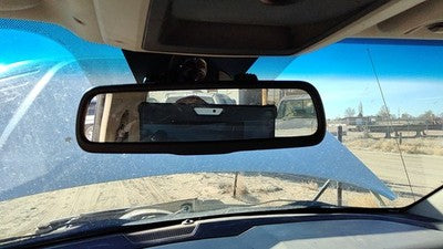 2016 Dodge Ram 4500 Inside Rear View Mirror Oem Windshield Mounted