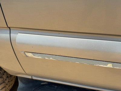 00-04 Suburban Passenger Rear Moulding From Door Back Trim Strip Pewter 11U