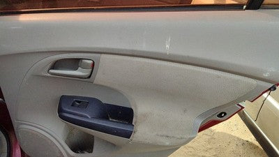 2010 Honda Insight Passenger Right Rear Door Trim Panel With Switches Back Tan