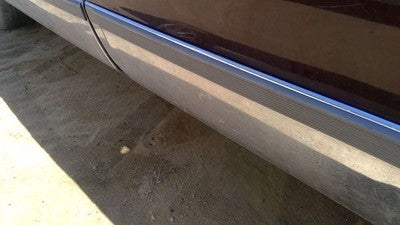 93 Cadillac Fleetwood Driver Left Rear Moulding From Door Back Trim Lower Chrome