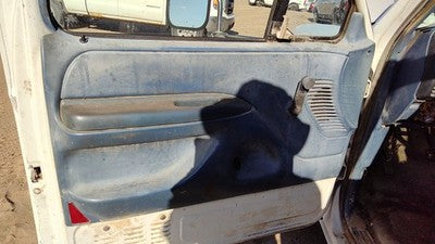 1996 Ford F350 Driver Left Front Inside Door Trim Panel Manual Windows Blue