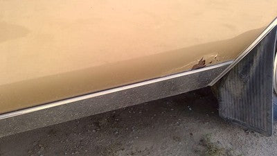 1985 Olds 88 Passenger Right Rear Moulding On Quarter Panel Oem Chrome