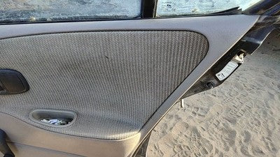 96-98 Saturn Sl1 Passenger Right Rear Door Trim Panel Manual Windows Back Gray