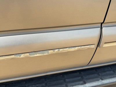 00-04 Suburban Passenger Rear Moulding From Door Back Trim Strip Pewter 11U