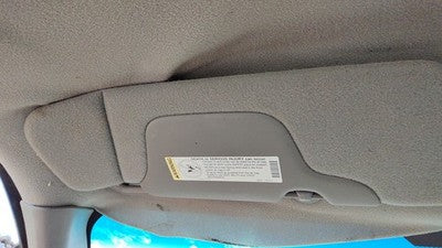 1999 Chevy Silverado 1500 Driver Left Sun Visor Oem Gray 92D
