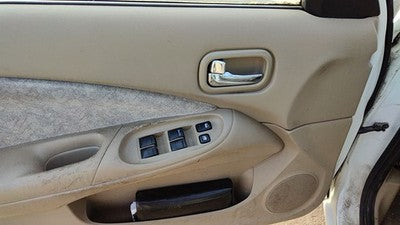 00-03 Nissan Sentra Driver Left Front Door Trim Panel With Master Switch Sand H