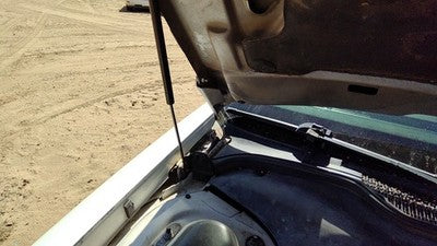 1992-1998 Buick Lesabre Passenger Right Hood Hinge Assembly Oem White 25614674