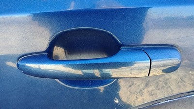 05-09 Hyundai Tucson Driver Left Rear Outside Door Handle Back Nautical Blue Ol