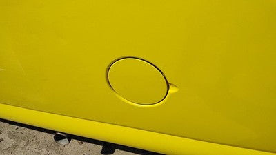 2000-2002 Express Van 2500 Fuel Tank Door With Hinge Gas Lid Oem Filler Yellow