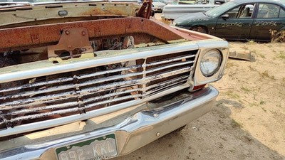1967-1969 Ford F100 Front Grille Oem Chrome Bent C8tz8200e