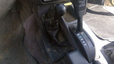 1994 Pathfinder Complete 4x4 Shifter Lever Assembly with Linkage 4wd Shift Gray
