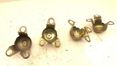 1984 Cadillac Deville Hub Cap Retainer Bracket Set Locking Hub Cap Bolts And Key