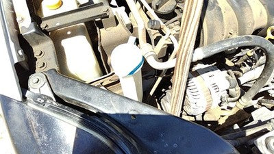 2007-12 Nissan Sentra Sr Windshield Washer Fluid Reservoir With Pump Wiper Tank