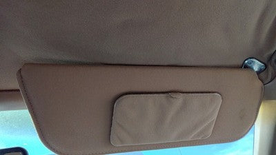 1984 Ford Tempo Passenger Right Sun Visor Oem Tan