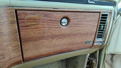 1980 Cadillac Deville Glove Box Assembly Complete Door With Latch Oem