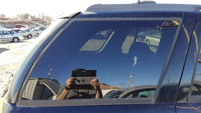 2002-2009 Chevy Trail Blazer Passenger Right Rear Quarter Glass Back Side Window