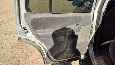 02 Ford Explorer Driver Left Rear Inside Door Trim Panel With Switches Back Gray