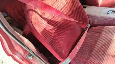 1990 Ford Bronco 2 Passenger Right Front Seat Belt Retractor Oem Shoulder Red