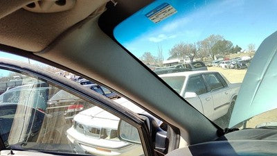 07 Caravan Driver Left A Pillar Trim Windshield Post Panel Oem Slate Gray D5