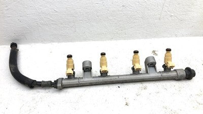 2004-2006 Kia Spectra Complete Fuel Rail With Injectors Set Loaded Oem 2.0L At