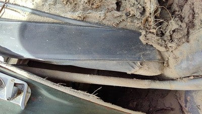 1953 Chevy Bel Air 150 Sedan Passenger Right Side Seat Trim Panel Oem