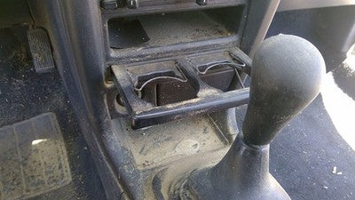 1991-1994 Nissan Sentra Slide Out Dash Mounted Cup Holder Assembly Oem