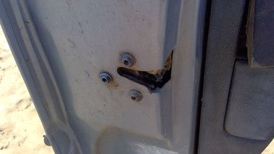 1991 Chevy Caprice Driver Left Front Door Latch With Rods/Cables Oem Assembly