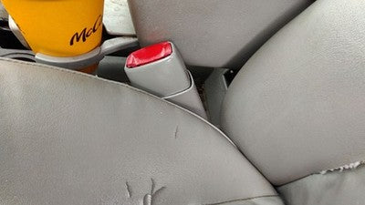 2007-2009 Chevy Equinox Driver Left Front Seat Belt Buckle Receiver Oem Gray 142
