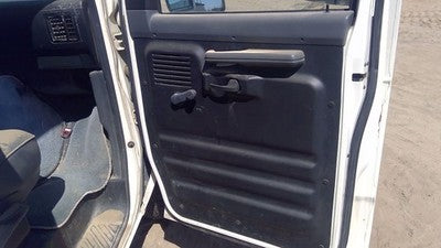 1992-1996 Ford Van E150 Passenger Right Front Inside Door Trim Panel Only Gray