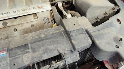 96-02 Eldorado Top Plastic Cover Set Above Radiator Support Sight Shield