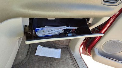 06 Town Country Glove Box Assembly Complete Door With Latch Oem Khaki J1
