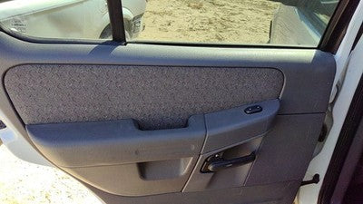 05 Ford Explorer Driver Left Rear Door Trim Panel With Switches Back Rt Graphite