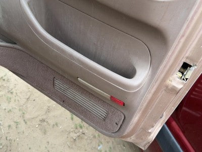 1997-1998 Ford F250 Passenger Right Front Door Trim Panel With Switches Brown Rk