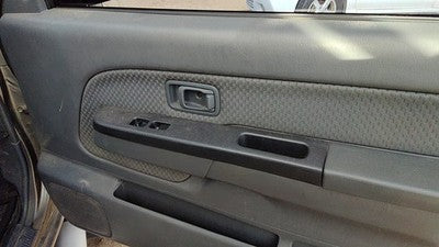 02-04 Nissan Xterra Passenger Right Front Door Trim Panel With Switches Gray K