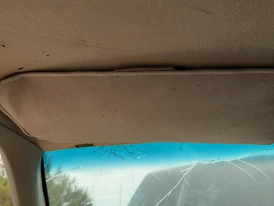 1997 Chevy Silverado 1500 Driver Left Sun Visor Oem Gray
