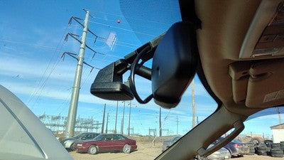 2006-2008 Lincoln Navigator Inside Rear View Mirror Oem Windshield Mounted