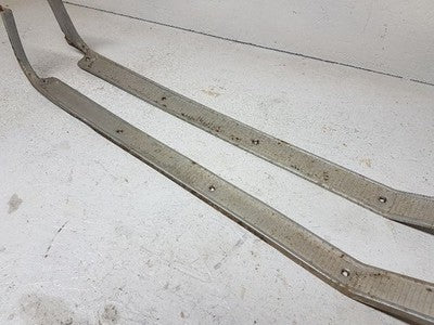 1972 Ford Pickup F250 Floor Sill Trim Pair Set Step Molding Tread Door Opening