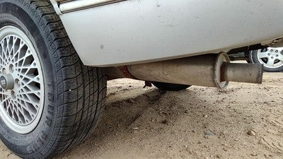 1989 Olds Cutlass Calais Rear Muffler With Exhaust Tip Oem