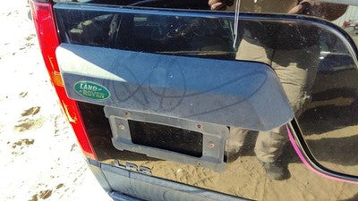 2005-2009 Land Rover Lr3 License Plate Trim Surround Panel Oem Tail Trunk Finish