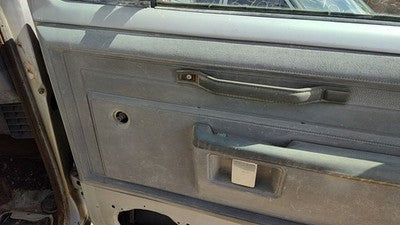 1986 Dodge Ram W250 Passenger Right Front Inside Door Trim Panel Only Oem Gray