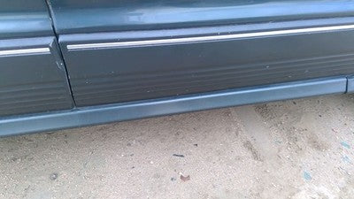 1991 Mitsubishi Galant Vr-4 Passenger Right Front Moulding From Door Trim Green