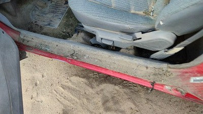 1995 Ford Aspire Driver Left Lower Sill Step Moulding Trim Panel Oem Gray